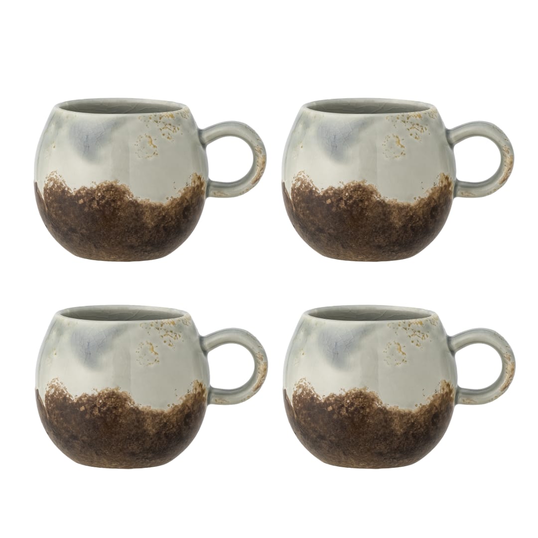 82061168 - Paula Cup, Multipack, Brown, Stoneware STOCK: 10