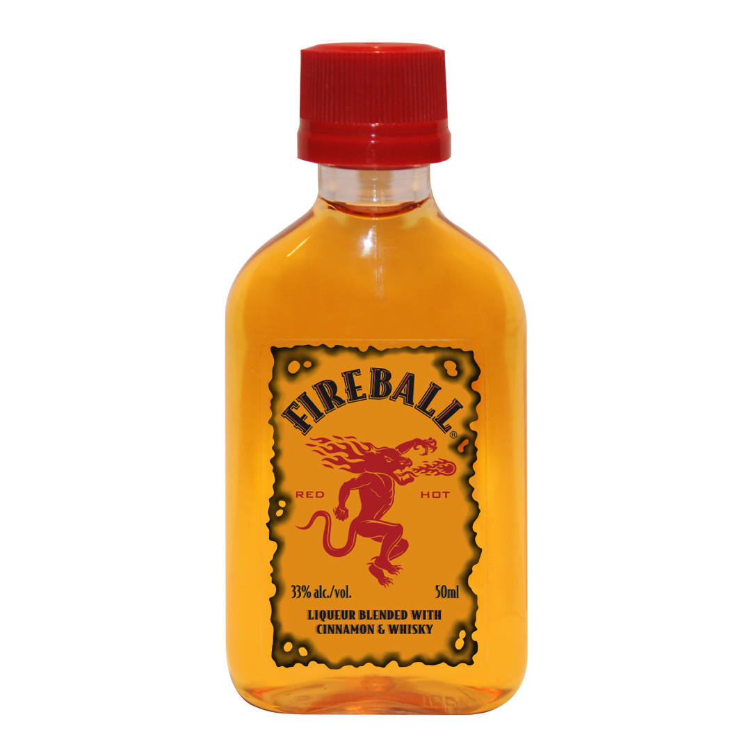 Fireball Cinnamon Whisky 50ml 66 Proof
