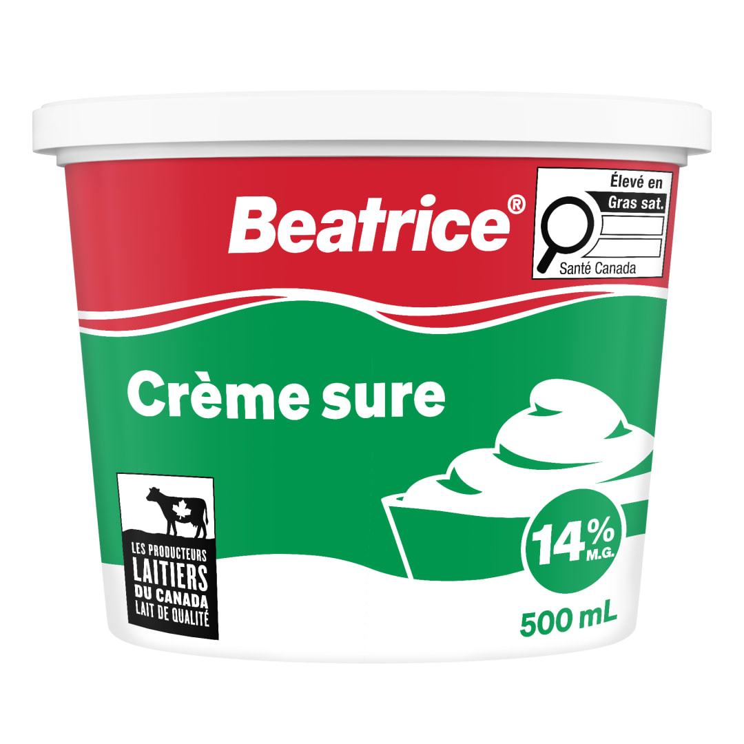 Beatrice 14% Sour Cream, 500 ml