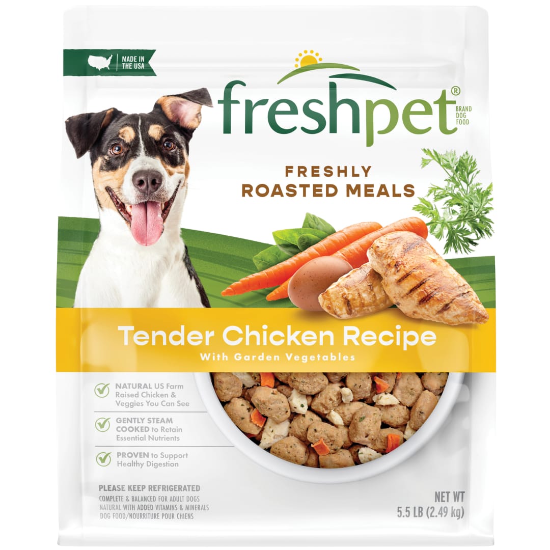Freshpet Healthy & Natural Dog Food, Fresh Chicken Recipe, 2.49 kg