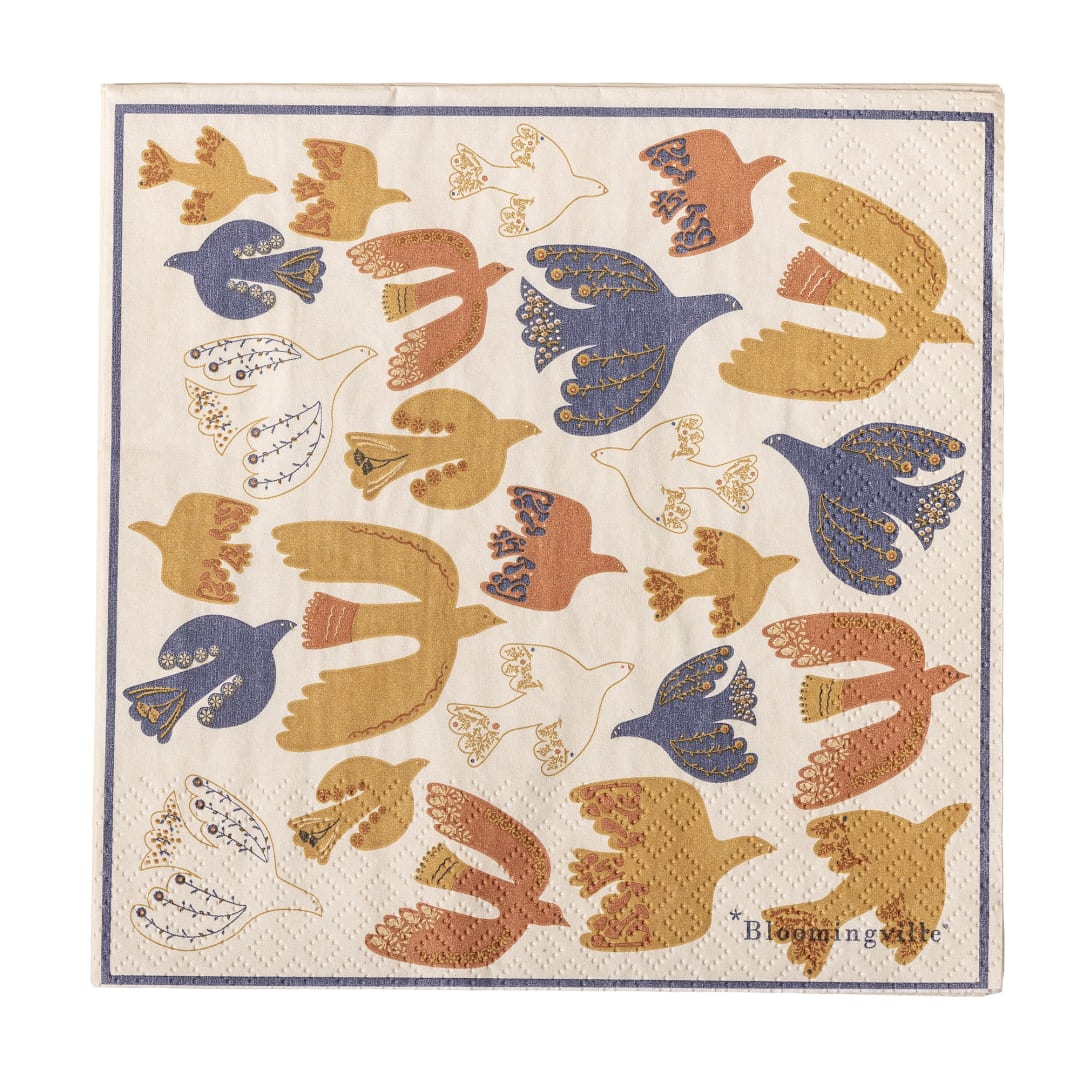 82063096 - Anniversary Napkin, Multi, FSC®Mix, Paper STOCK: 300