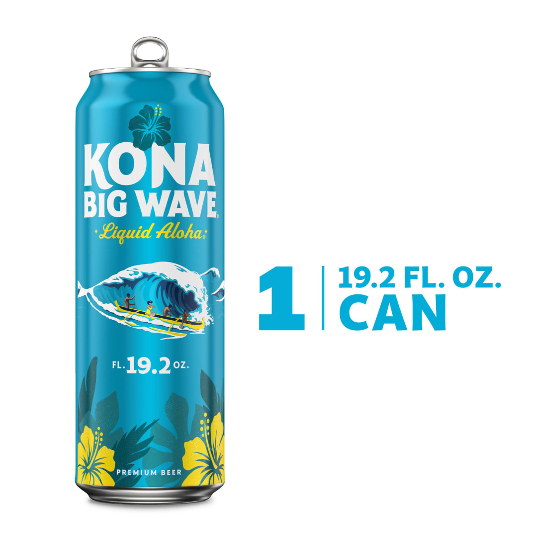 Kona Big Wave Liquid Aloha Premium Beer 19.2 fl oz