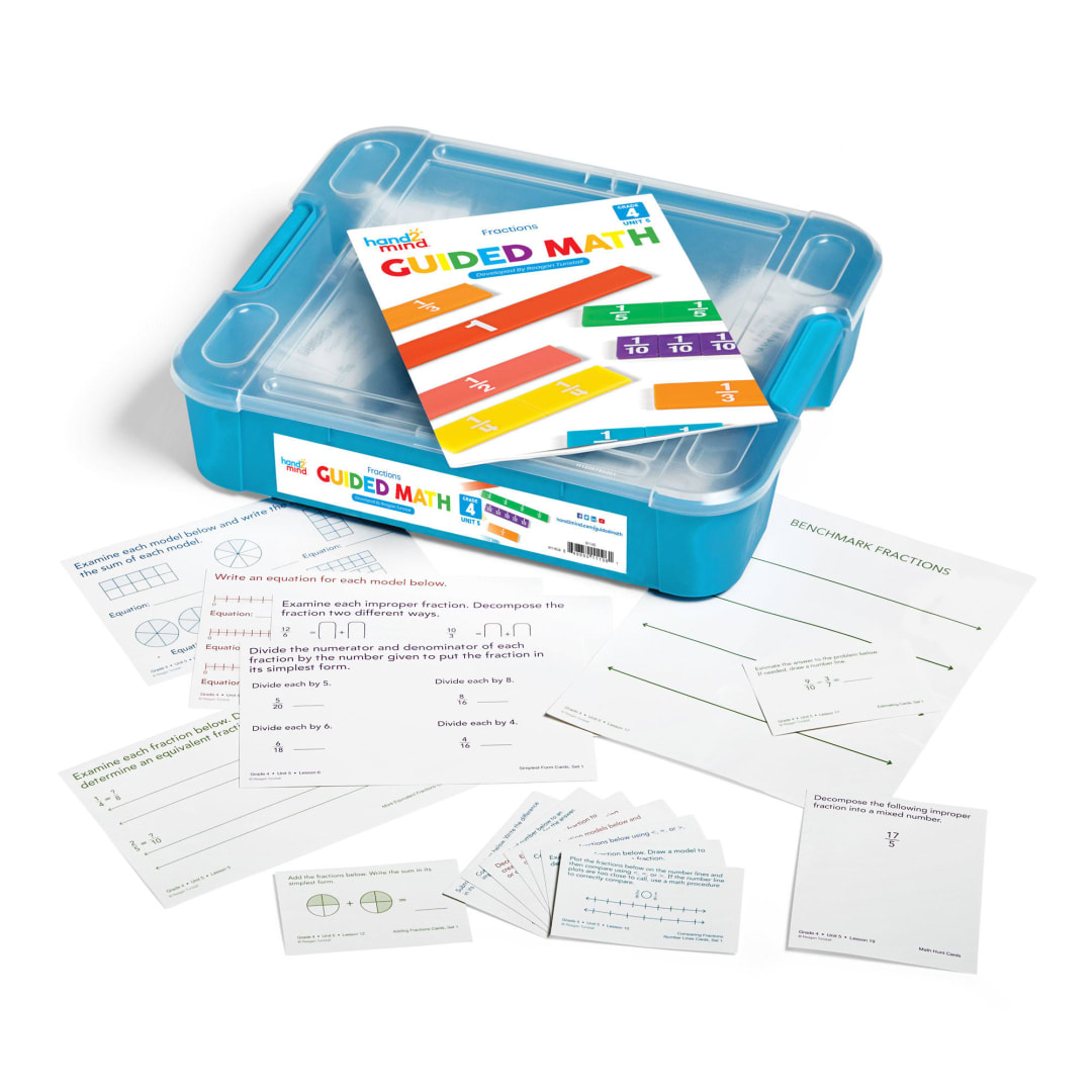 GUIDED MATH KIT, FRACTIONS G4U5