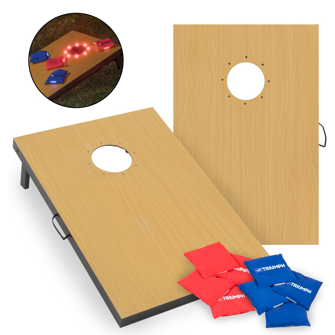 Triumph LED Lighted Cornhole S