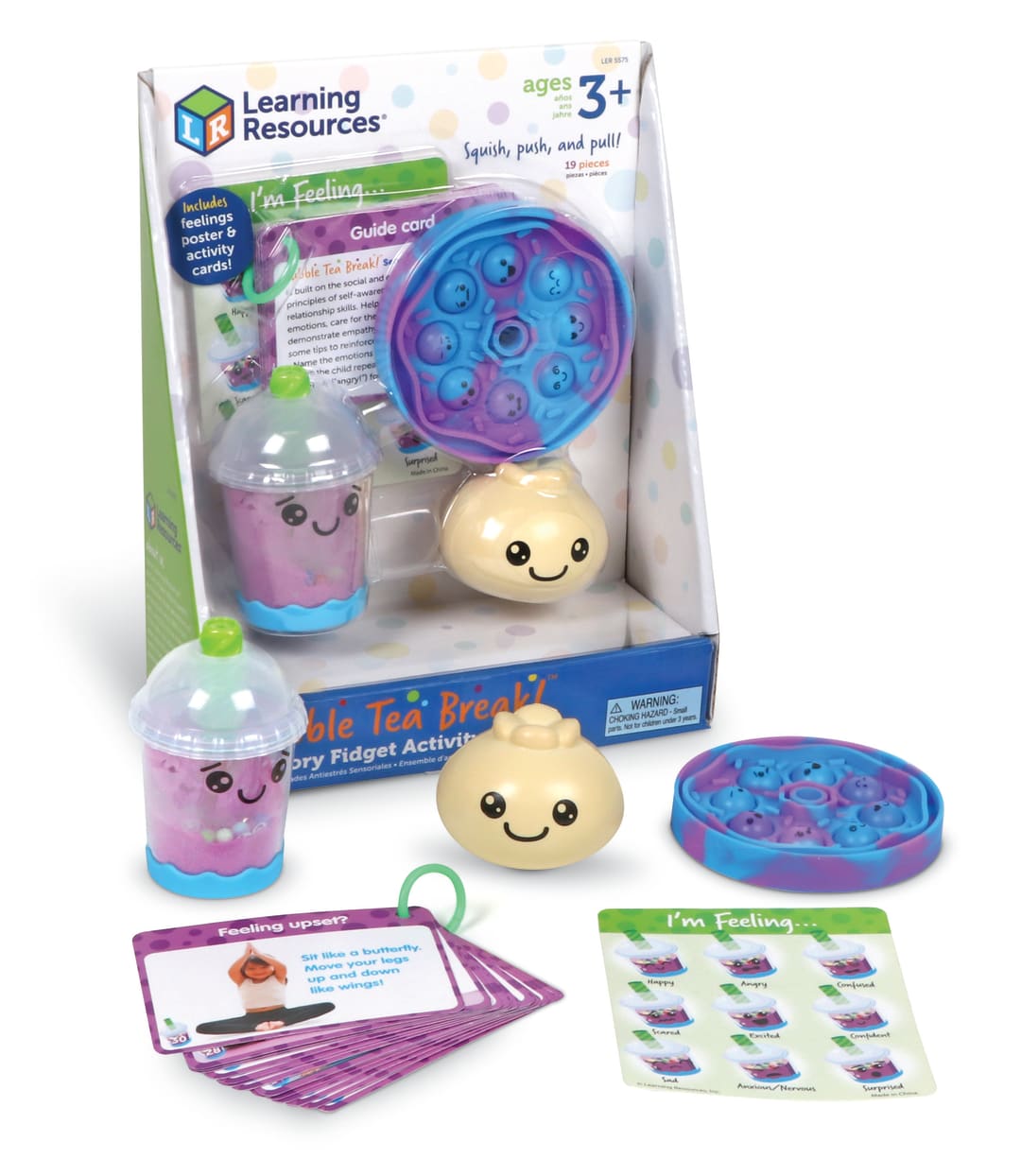 Bubble Tea Break!™ Sensory Fidget Activity Set