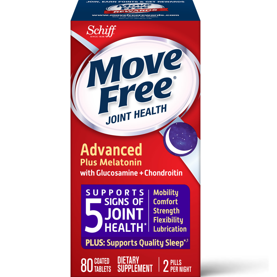 MOVE FREE® Advanced GC + Melatonin Extra Sleep Support - 12/80 ct.