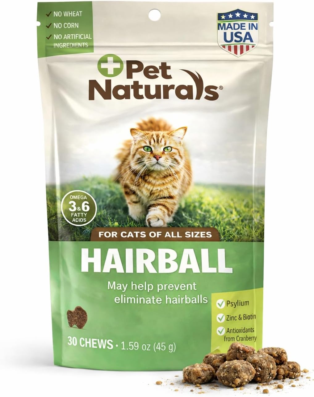 PN Hairball Chews, Cats, Chicken, 30ct