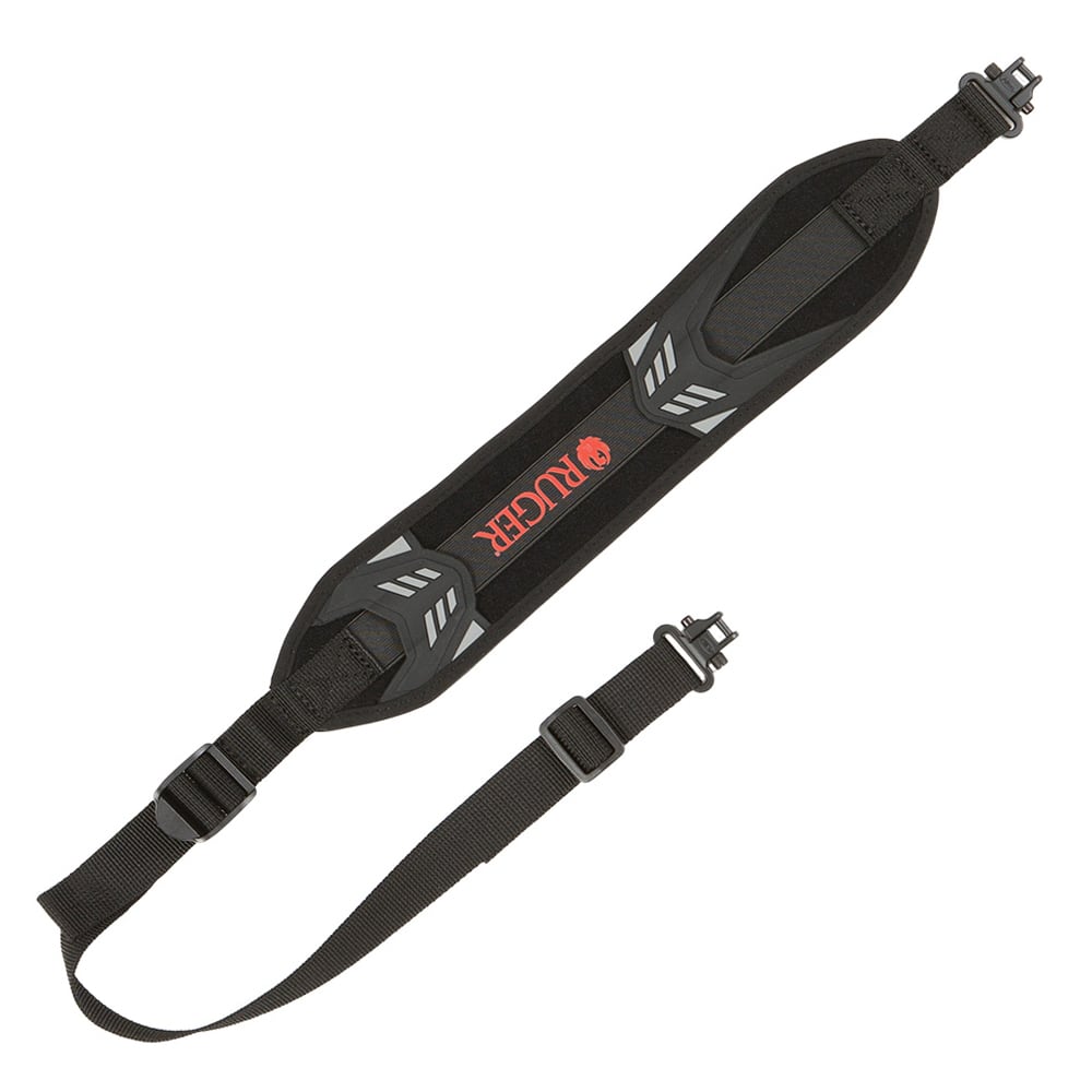 Ruger® Neoprene Rifle Sling, 500lb Swivels, Black
