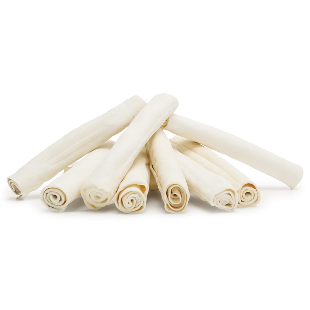 Treatly American Sourced Beefhide Rolls Natural, 8 Pack