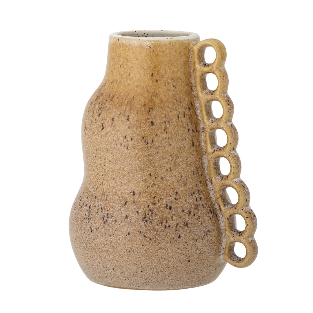 82060673 - Souri Vase, Brown, Stoneware STOCK: 199