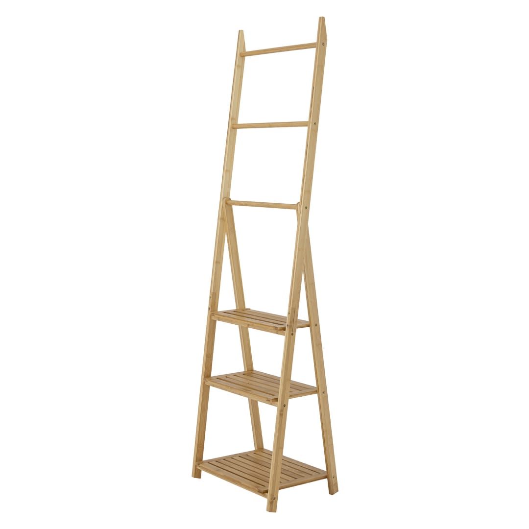 82054657 - Aden Clothes Rack, Nature, Bamboo STOCK: 12