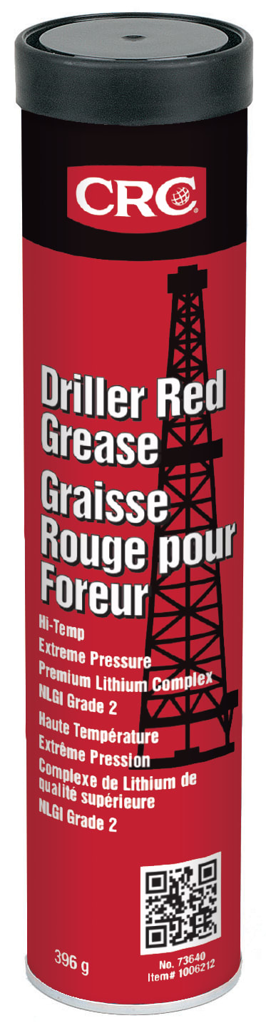 CRC Driller Red Grease Lithium Complex Grease (F/E) 1X396G