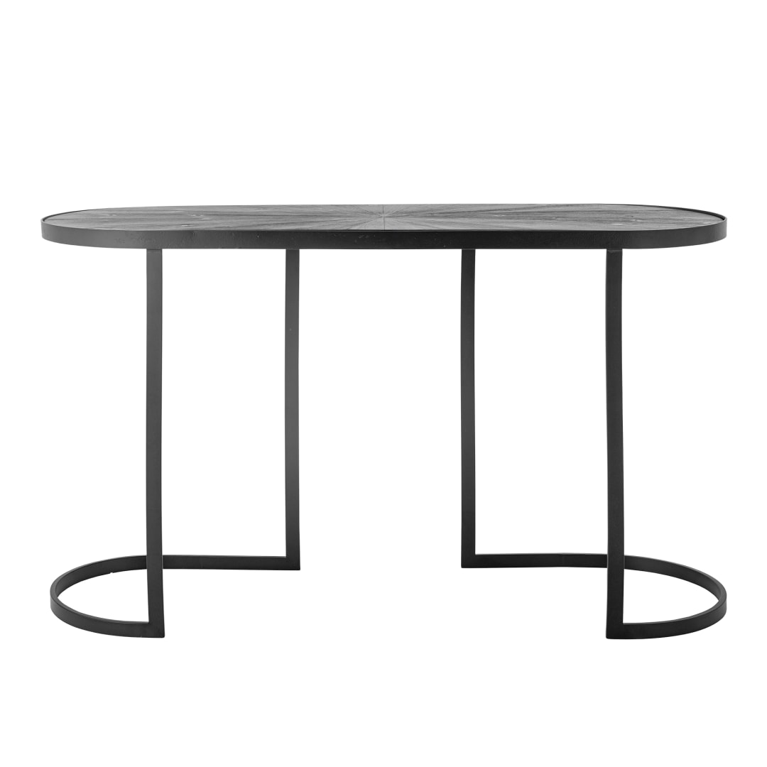 82058493 - Carter Console Table, Black, Firwood STOCK: 22