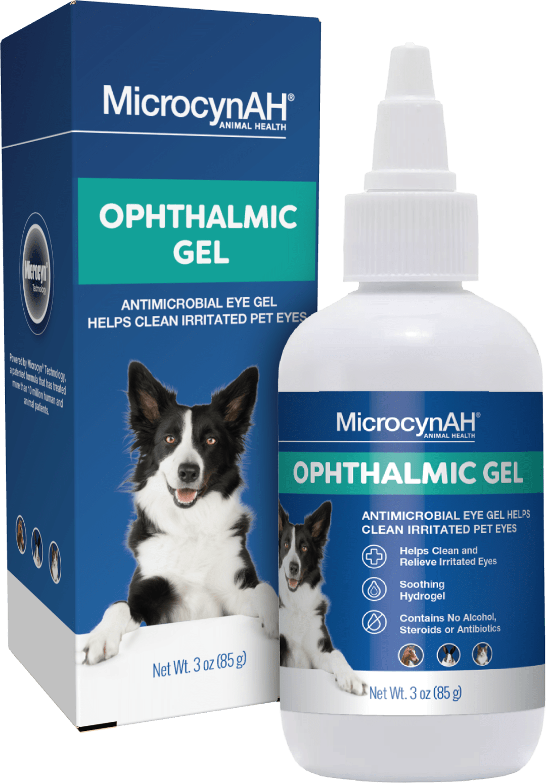 MicrocynAH Ophthalmic Gel, 3 oz