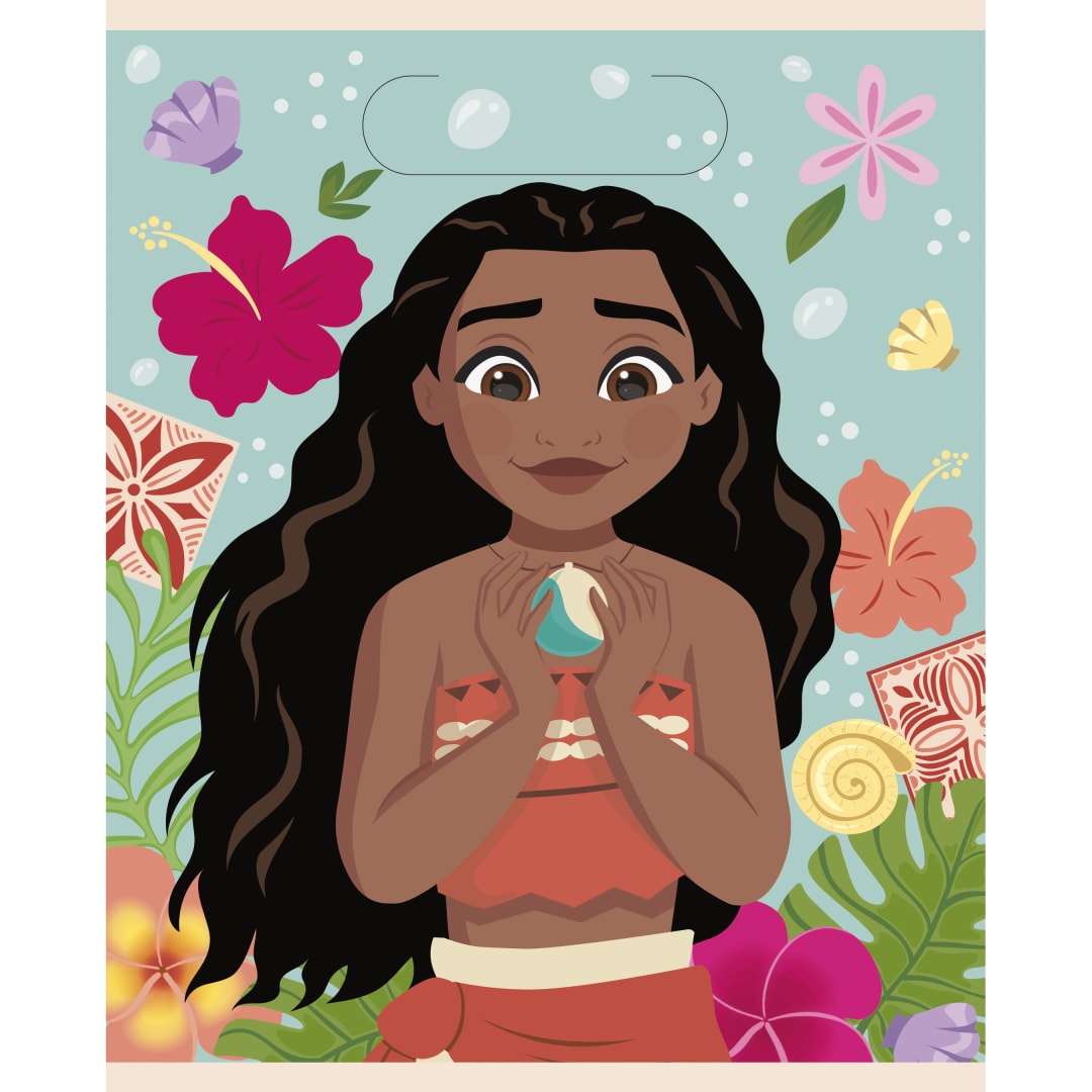 Disney Moana Loot Bags, 8ct