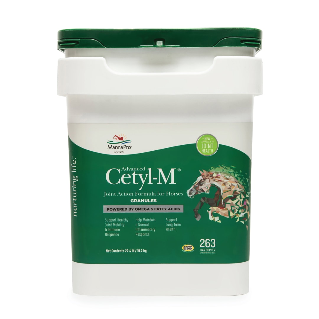 Manna Pro Cetyl-M Joint Supplement for Horses | Powered by Omega 5 Fatty Acids | 22.4 lb
