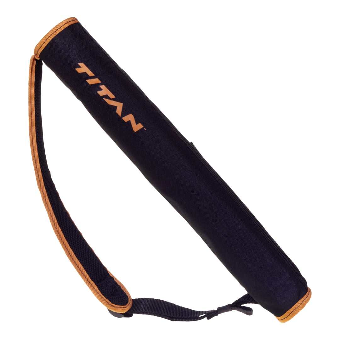 Titan™ Compact 19"L Back Quiver, Holds 14-Arrows, Ambidextrous, Black