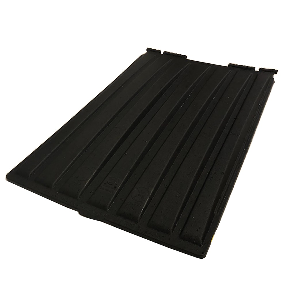 Galbreath™ Lid Poly 37 x 47 Double Wall Black