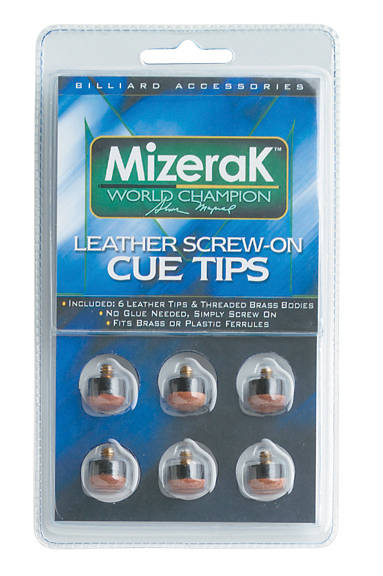 Mizerak Screw-on Leather Cue T