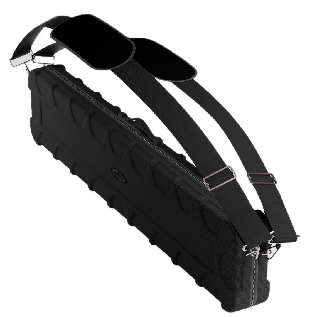 Casemaster Parallax 4x4 Billiard Cue Case (Pool Stick Case) | Black