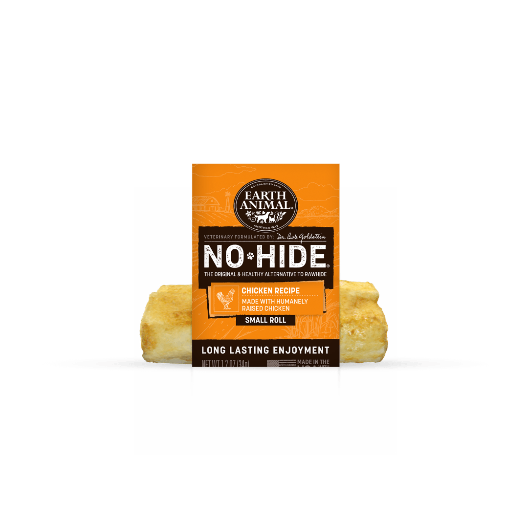 Earth Animal No-Hide Rolls Chicken Recipe Small Dog Chew, 1 Count