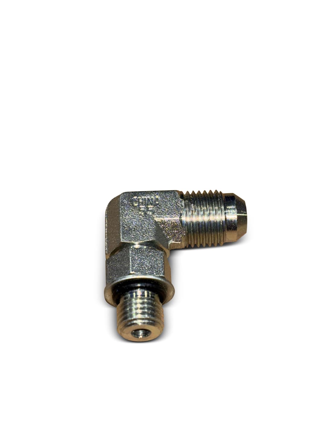 Aeroquip 1/4 SAE MORB X 3/8 MJIC 90DEG