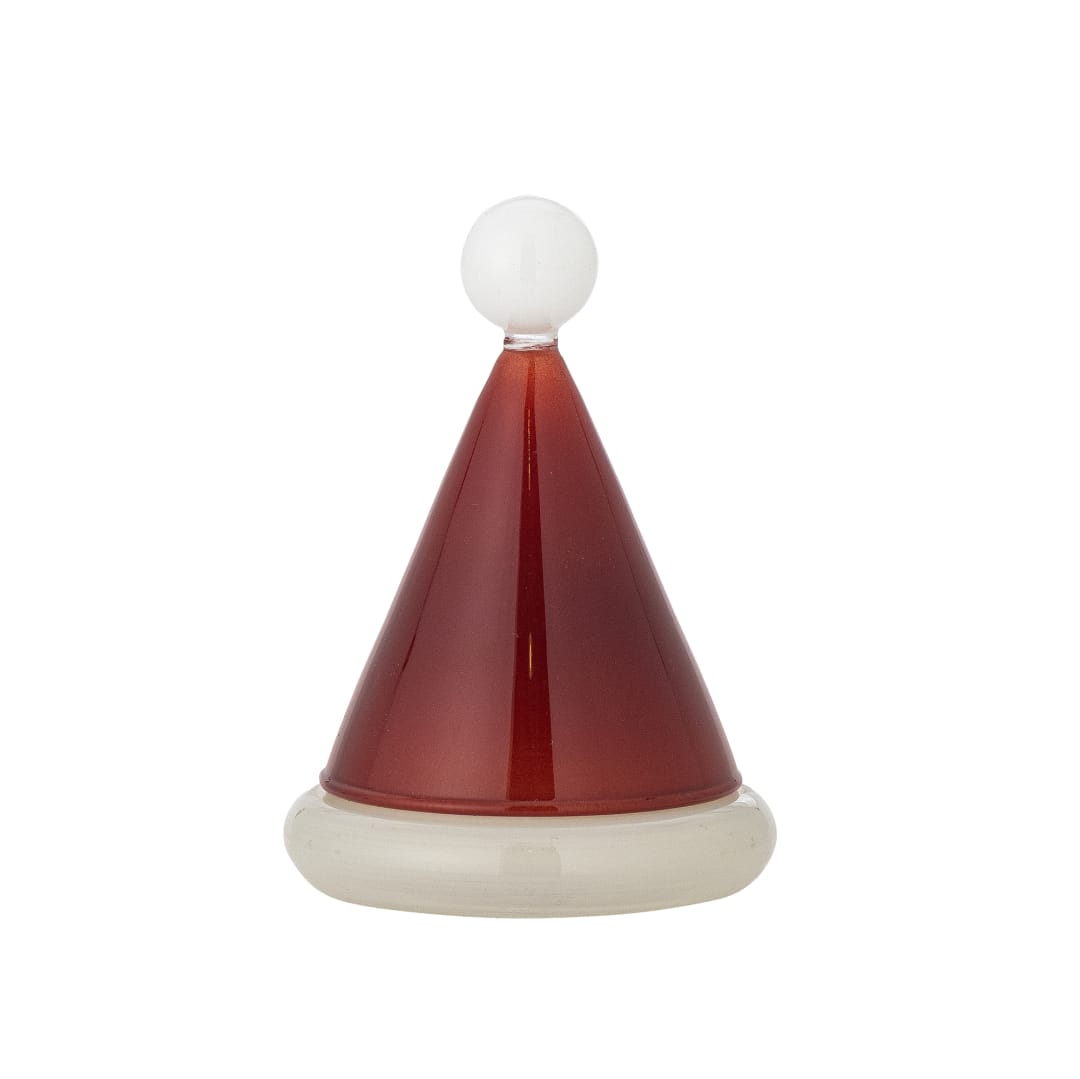 82072893 - Patrice Toothpick Holder, Red, Glass STOCK: 45