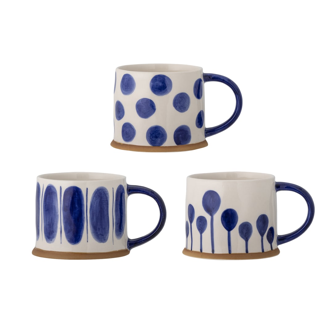 82055877 - Linora Mug, Blue, Stoneware STOCK: 300