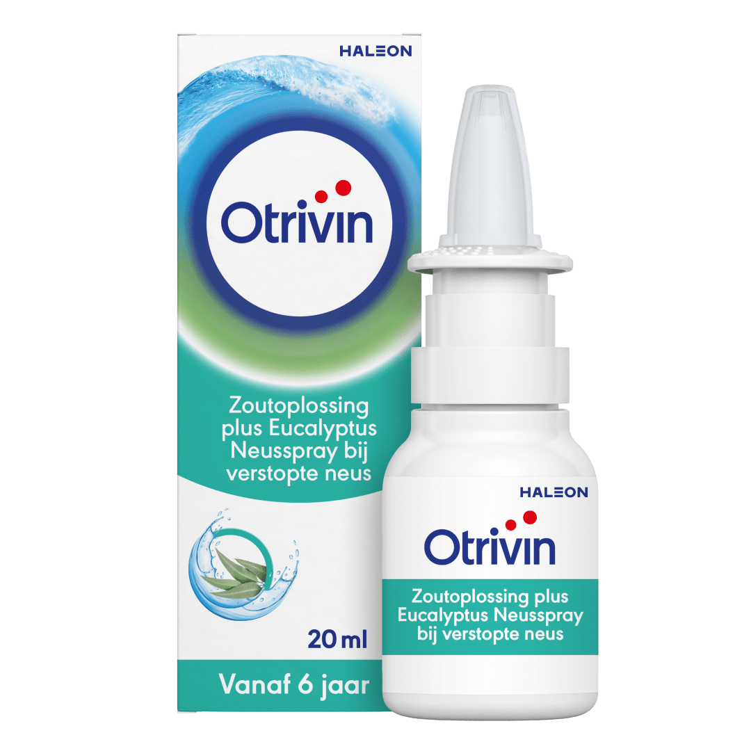 Otrivin Zoutoplossing Plus Eucalyptus Neusspray 20 ml