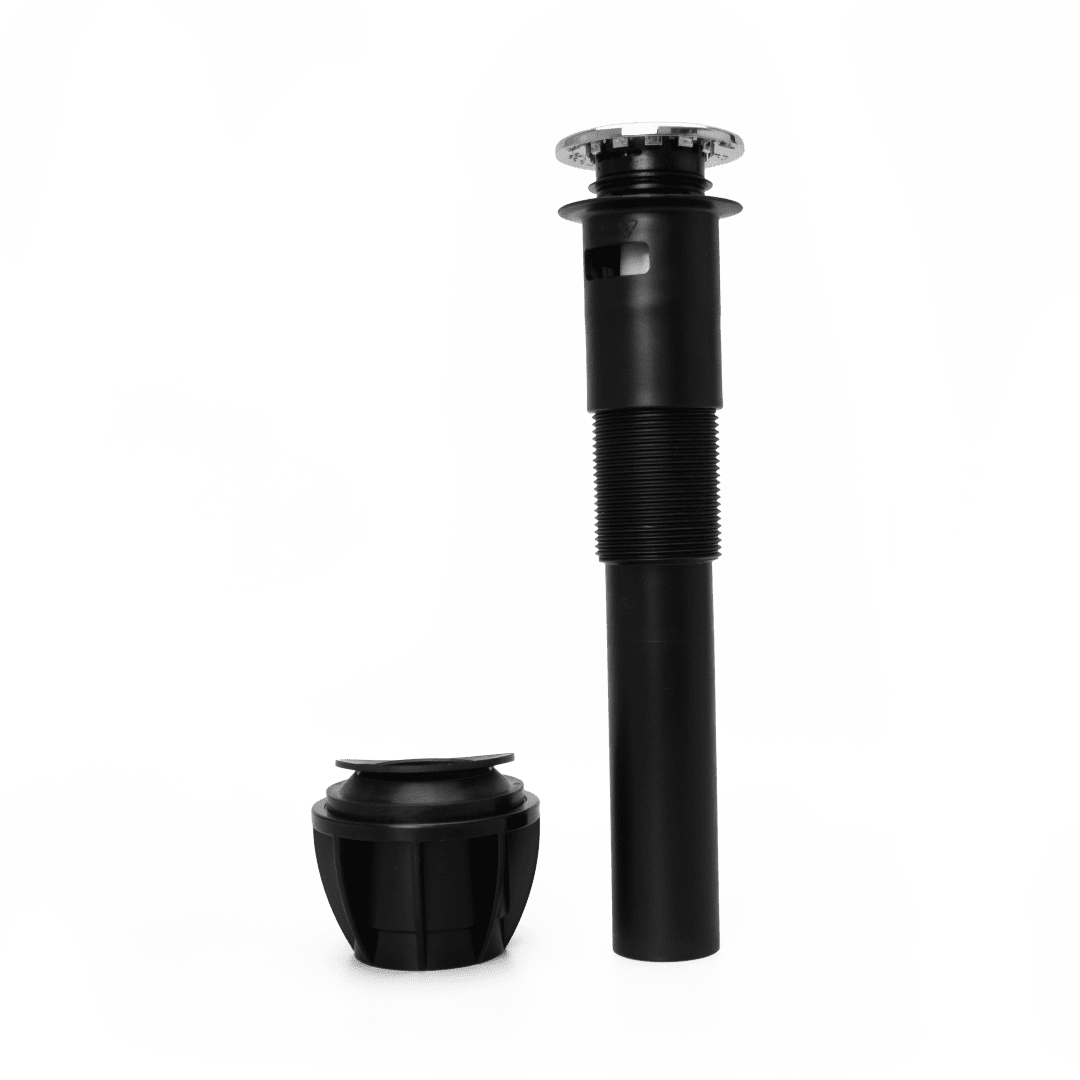 Push & Seal Drain Assembly - No Logo in Polished Chrome