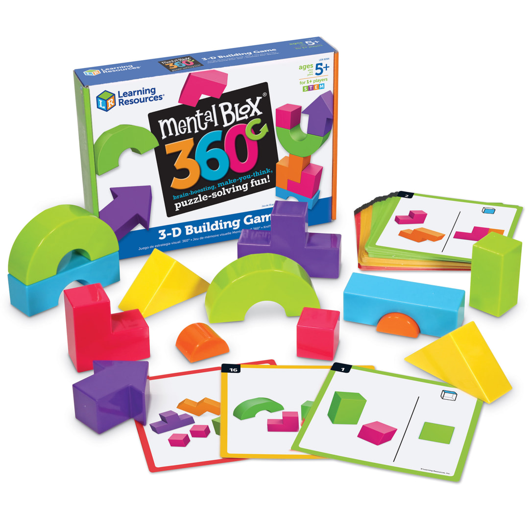 MENTAL BLOX 360 3-D BUILDING GAME