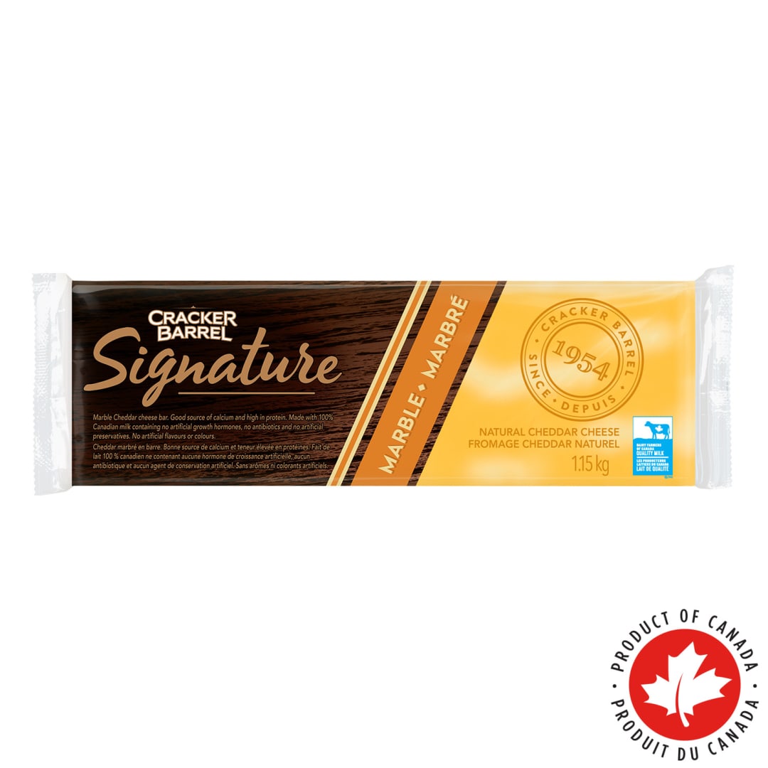 Cracker Barrel Signature Marble Cheese, 1.15kg