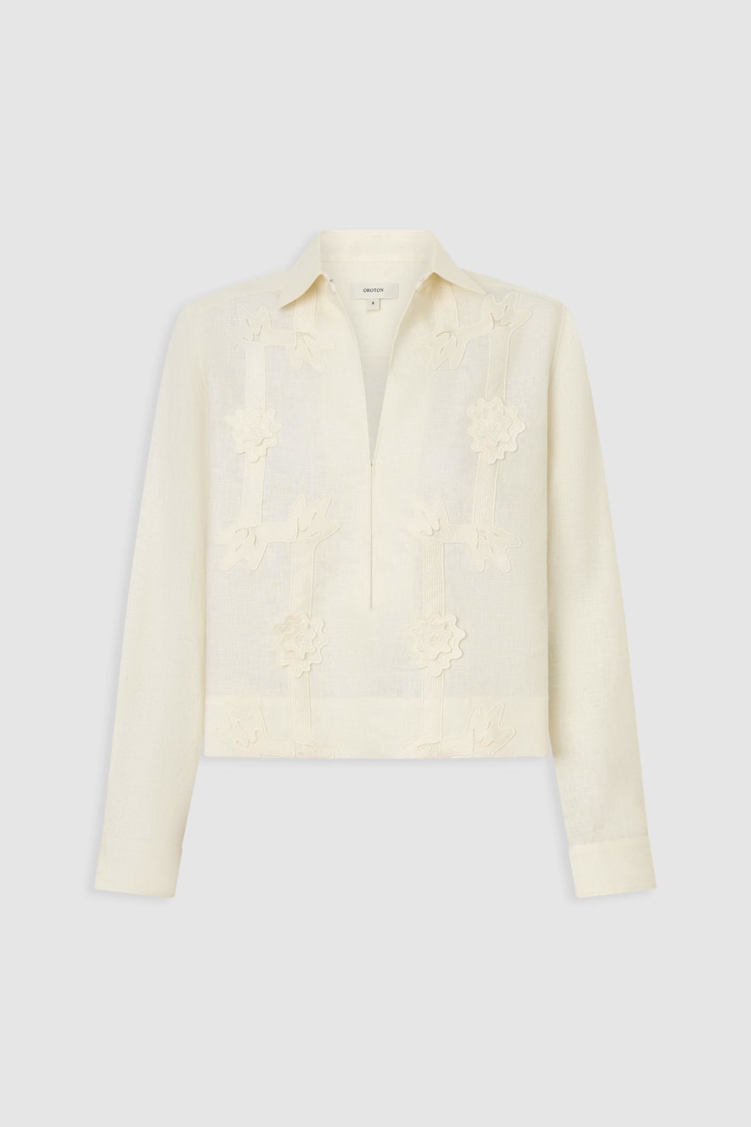 Ribbon Trim Shirt