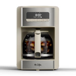 Mr. Coffee® 12 Cup Coffee Maker, Programmable Coffee Maker with Strong Brew and Iced Coffee Brew Settings, Small Batch Setting for 1 to 4 Cups, Oatmilk