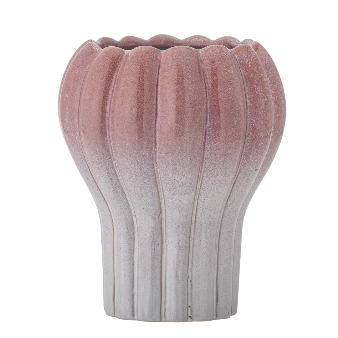 82072652 - Kyla Flowerpot, Rose, Stoneware STOCK: 277