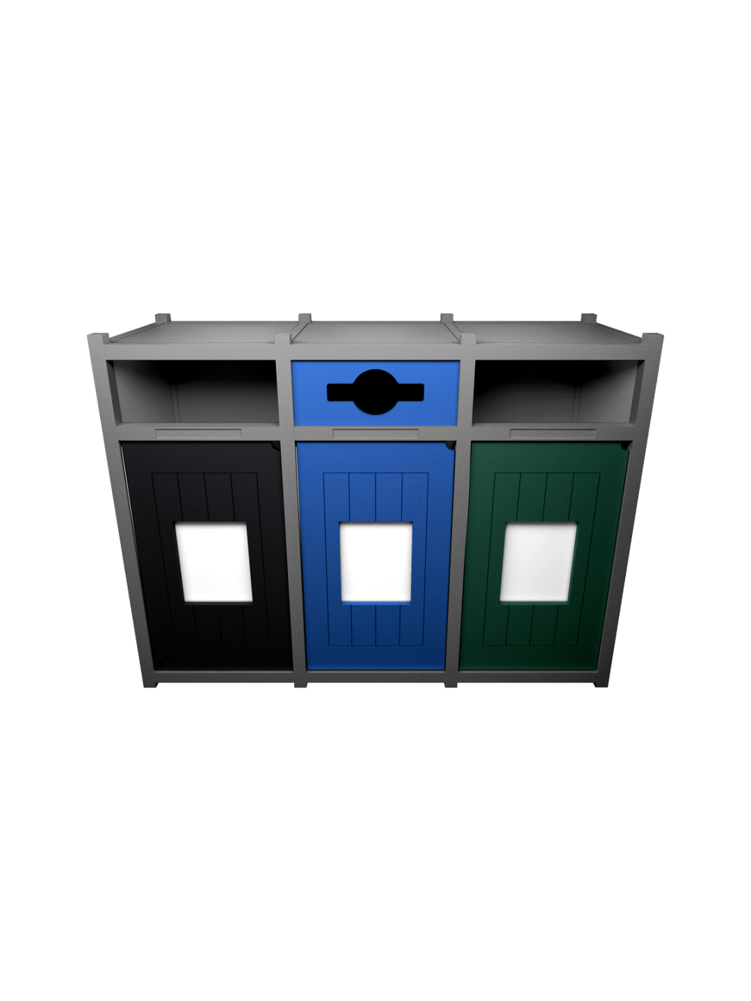  VISION - Triple - Unit - Full-Mixed-Full - Grey-Black-Blue-Green