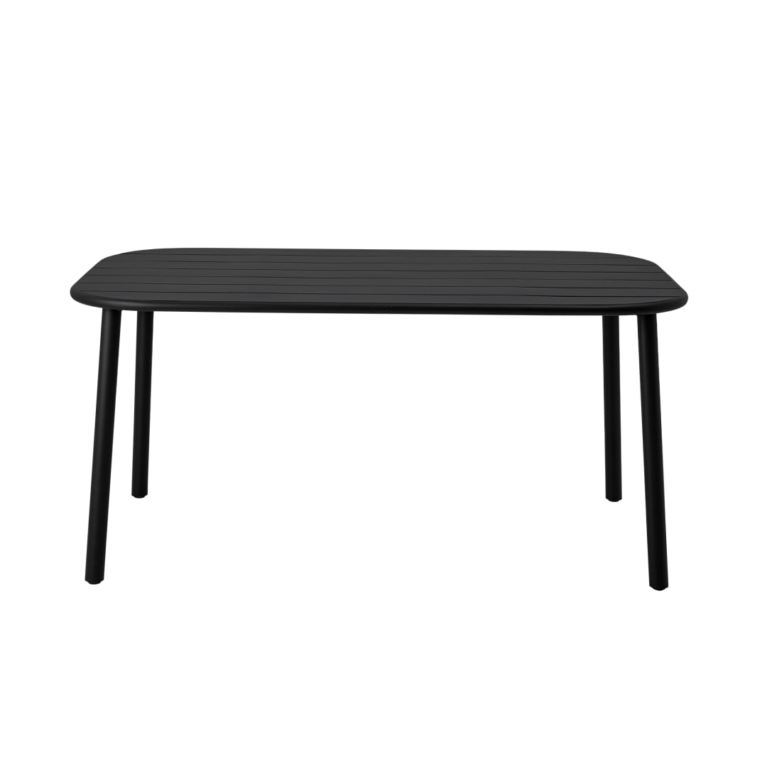 82069643 - Calana Dining Table, Black, Iron STOCK: 0