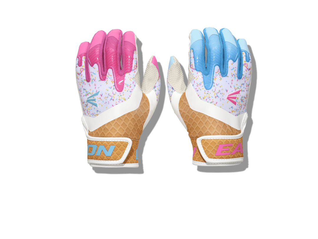 EASTON YOUTH WALK-OFF ETHOS BATTING GLOVES - SUGAR RUSH - X-SMALL
