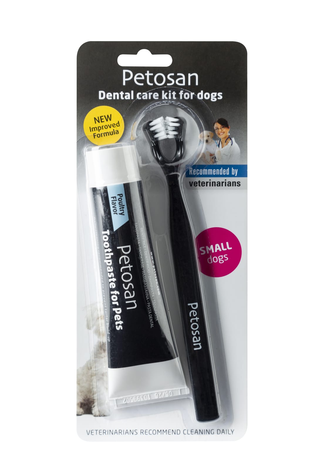 Petosan Dental Care Kit for Dogs, Small (3kg-6kg)