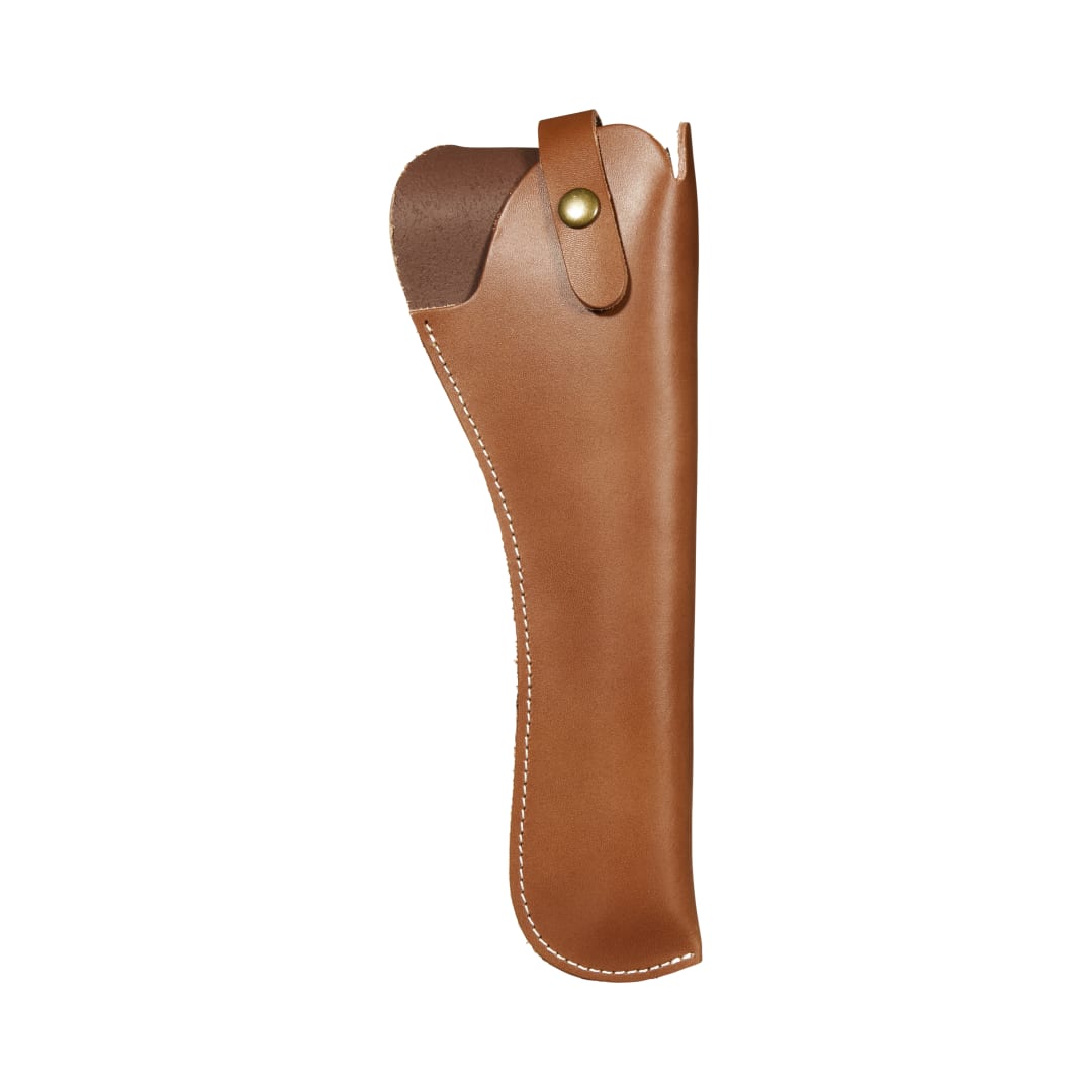 Allen Company Red Mesa Leather Pistol Holster, 6.5" Barrel Revolvers, 5.25-6.5" Barrel .22 Caliber Semi-Auto Handguns, Brown Leather
