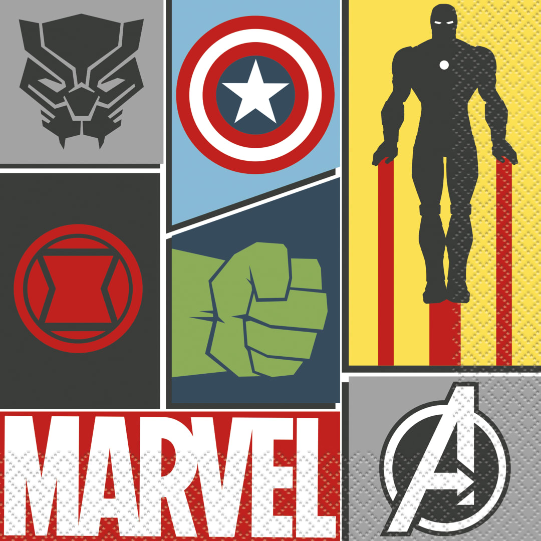 Avengers Luncheon Napkins, 16ct