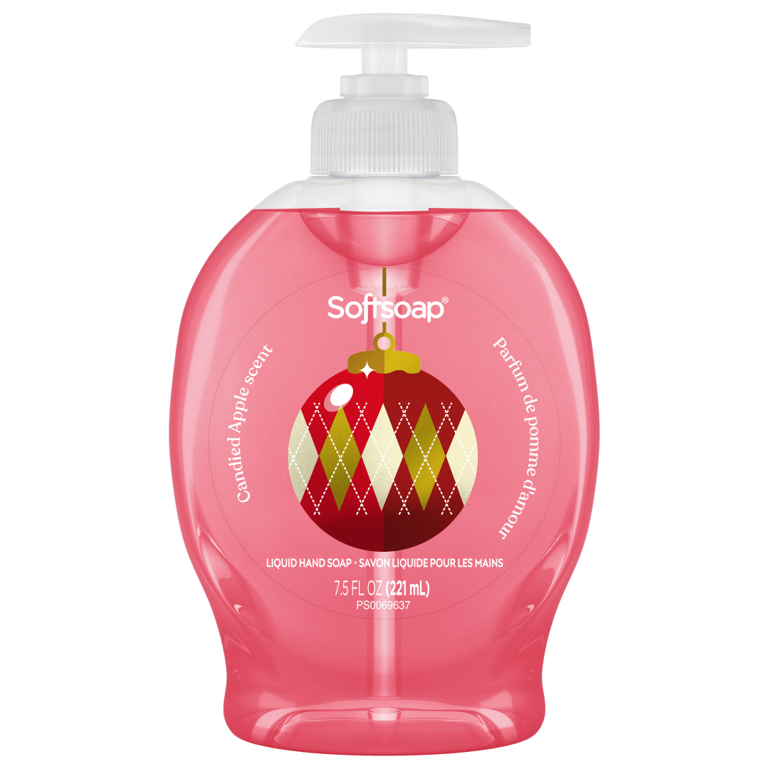Softsoap Limited Edition Candied Apple Liquid Hand Soap, 7.5 fl oz Pump Bottle