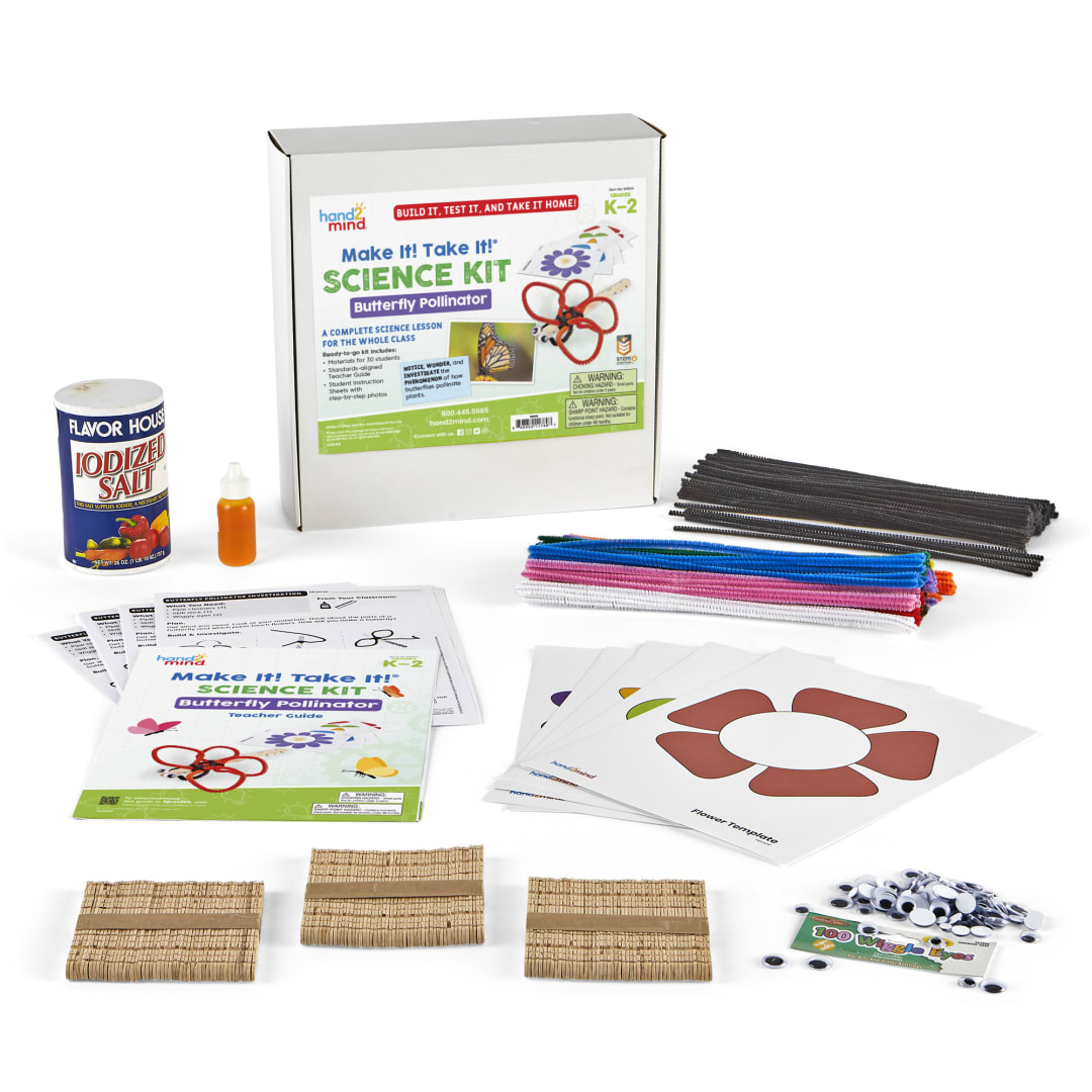 MAKE IT! TAKE IT!™ BUTTERFLY POLLINATOR KIT