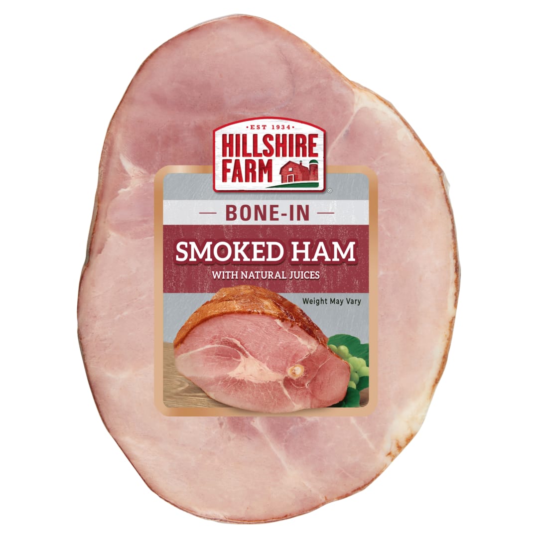 Hillshire Farm® Bone-In Pre-Priced Half Ham with Natural Juices