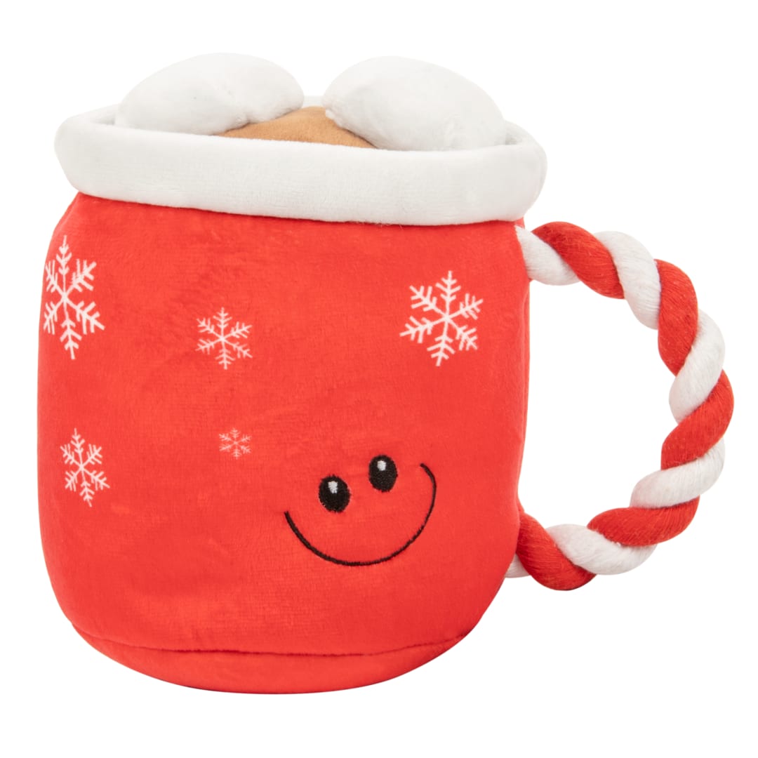 Lowe's Holiday Hot Chocolate Dog Toy, Large