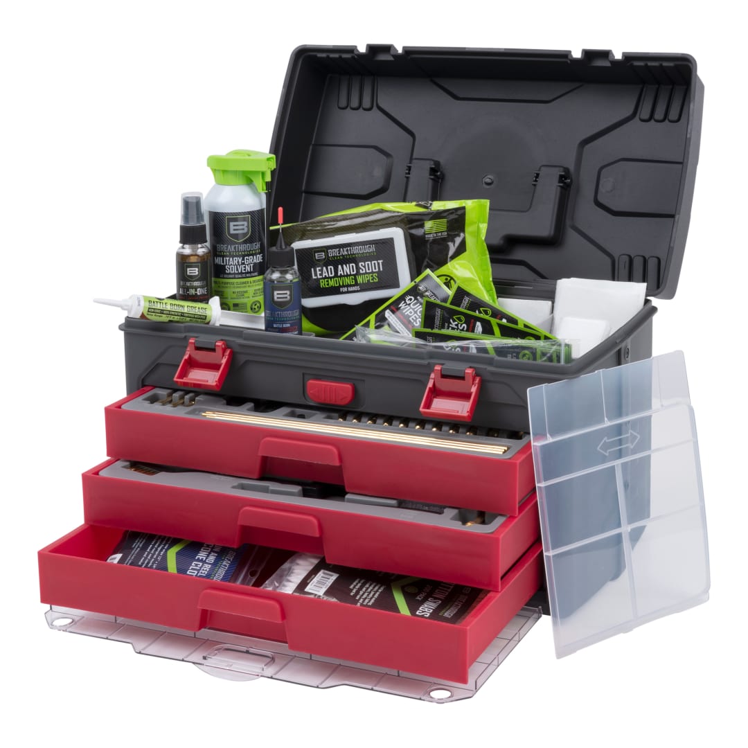 Krome™ Krome Universal Handgun, Rifle, and Shotgun Cleaning Kit, 66-Piece
