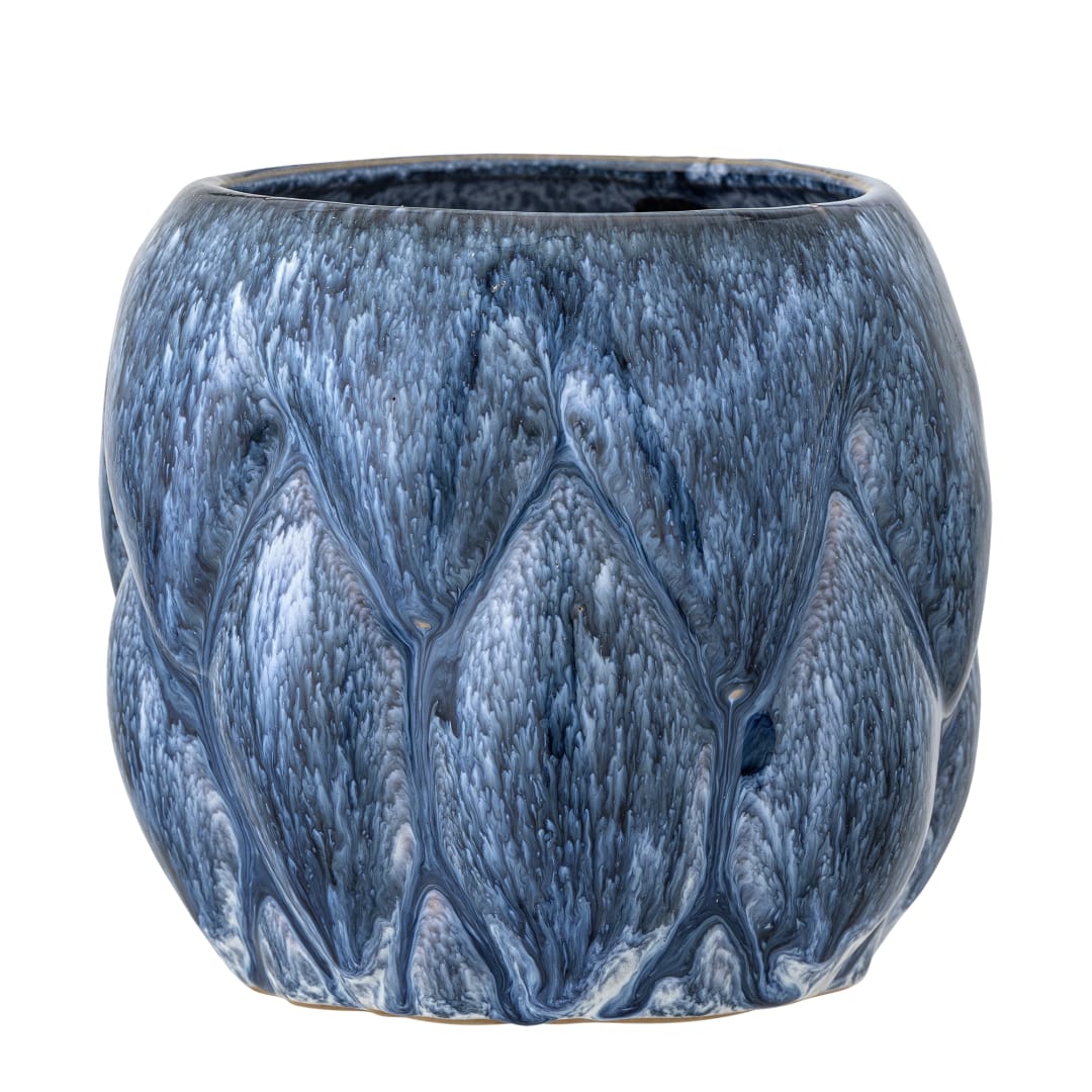 82061459 - Posey Flowerpot, Blue, Stoneware STOCK: 300