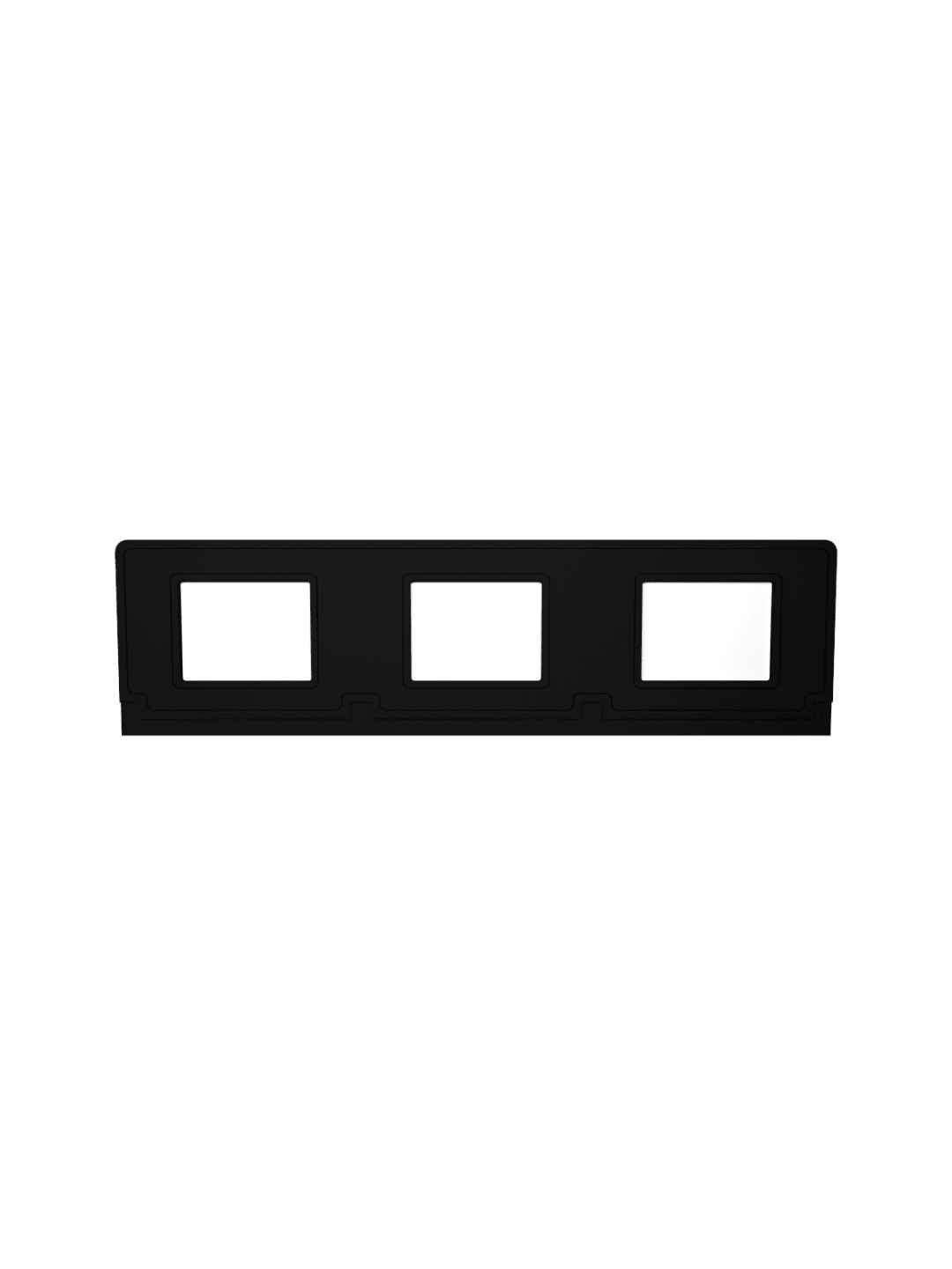  VISION - Triple - Sign Frame - Black