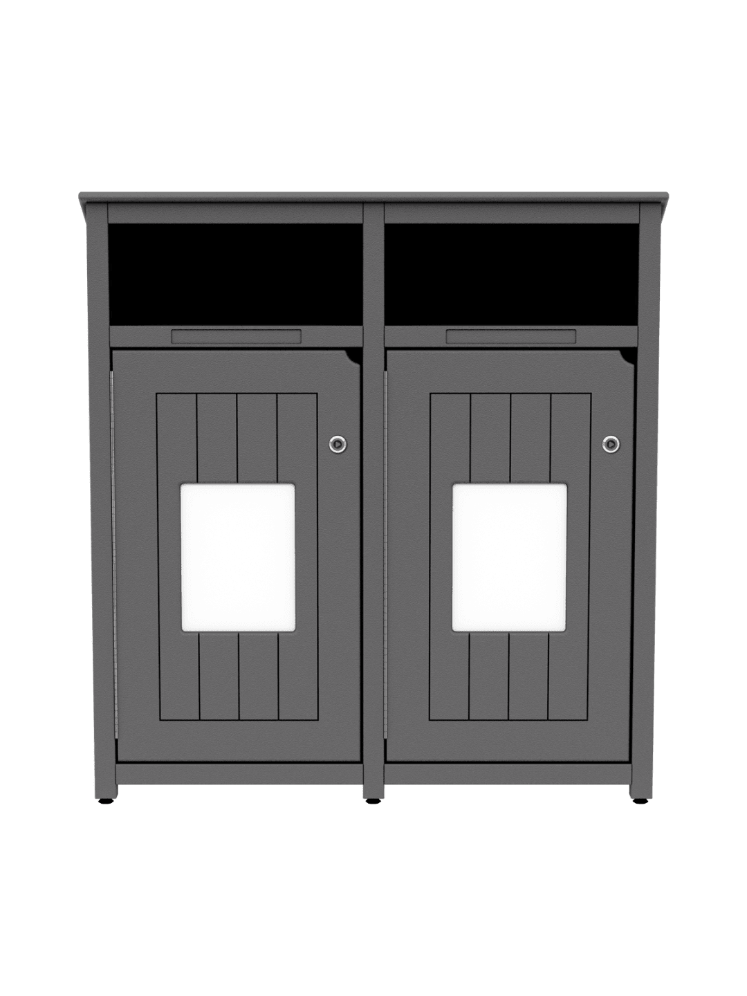  AURA - Double - Unit - Full - Grey