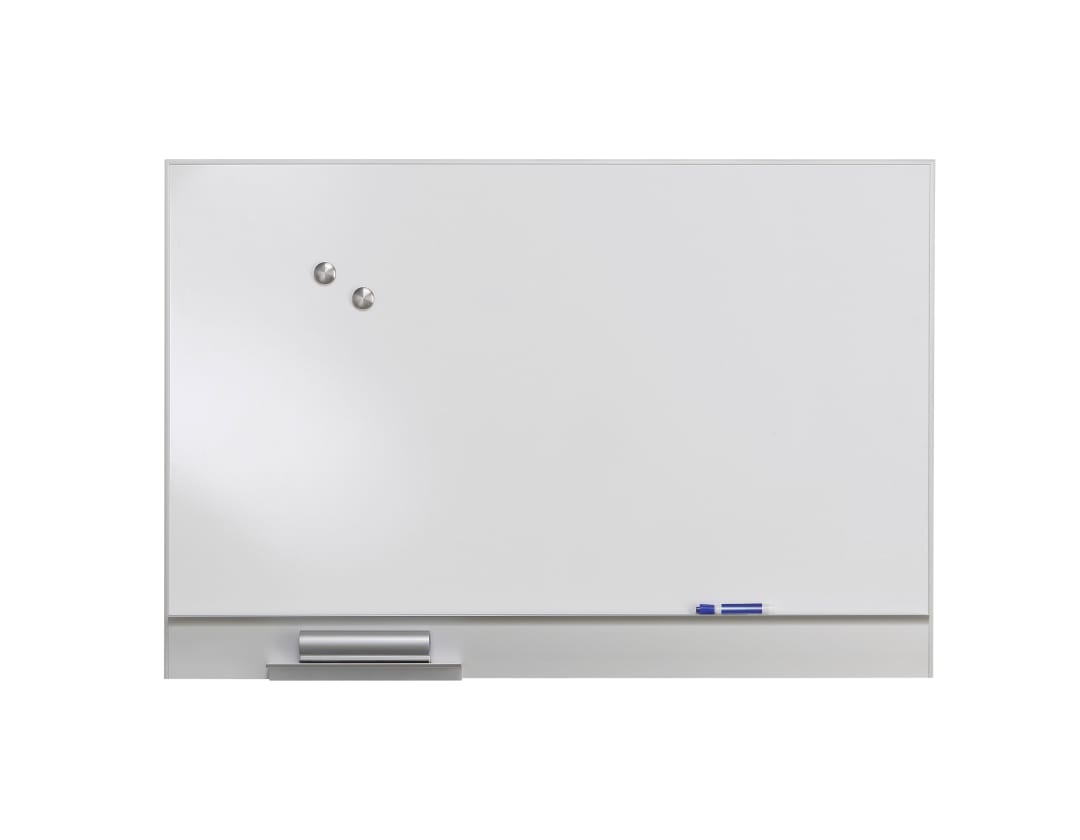 Polarity™ Magnetic Dry Erase White Board - 48" x 32" Aluminum Frame